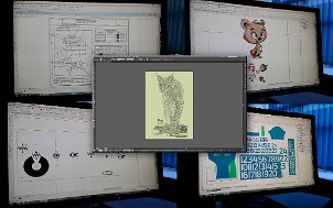 grafika Zajmujemy się tworzeniem grafiki użytkowej i przygotowalnią poligraficzną do różnych technik druku (sitodruk, offset, fleksografia, sublimacja, itp)....