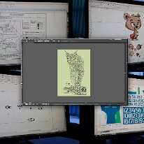grafika Zajmujemy się tworzeniem grafiki użytkowej i przygotowalnią poligraficzną do różnych technik druku (sitodruk, offset, fleksografia, sublimacja, itp)....